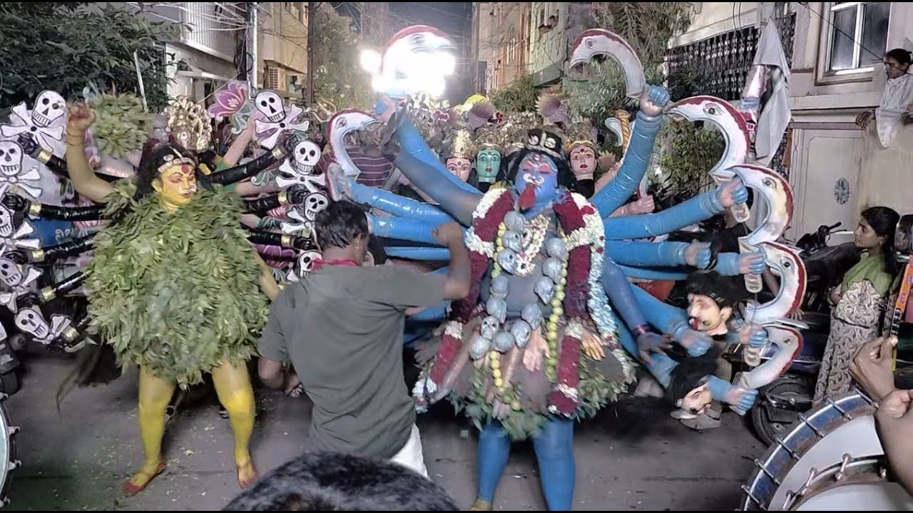 Vijayawada Bethala Dance | Vijayawada Veshalu | Kali | Kalika Dance