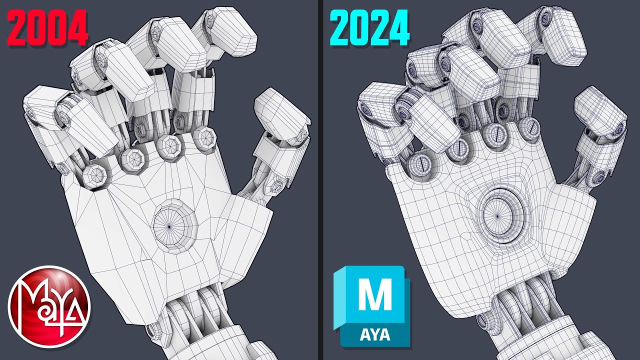 20 лет секретов 3D-моделирования Maya за 20 минут!