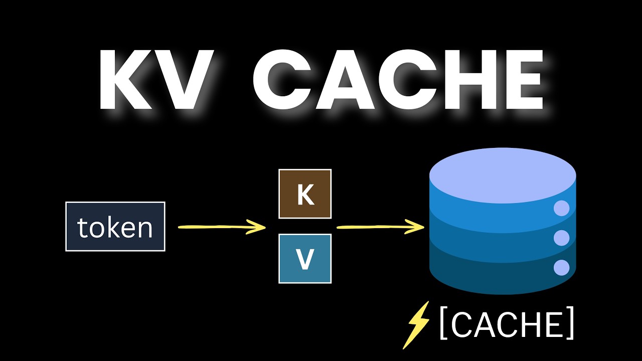Визуальное объяснение работы KV-кэша в LLM-системах | Как LLM-системы быстрее генерируют токены