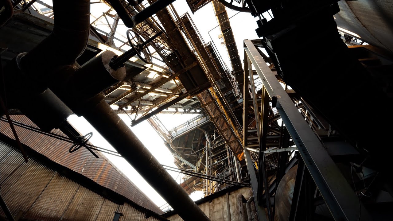 Exploring Giant Abandoned 19th Century Steel Mill - Industrial Decay at Its Finest