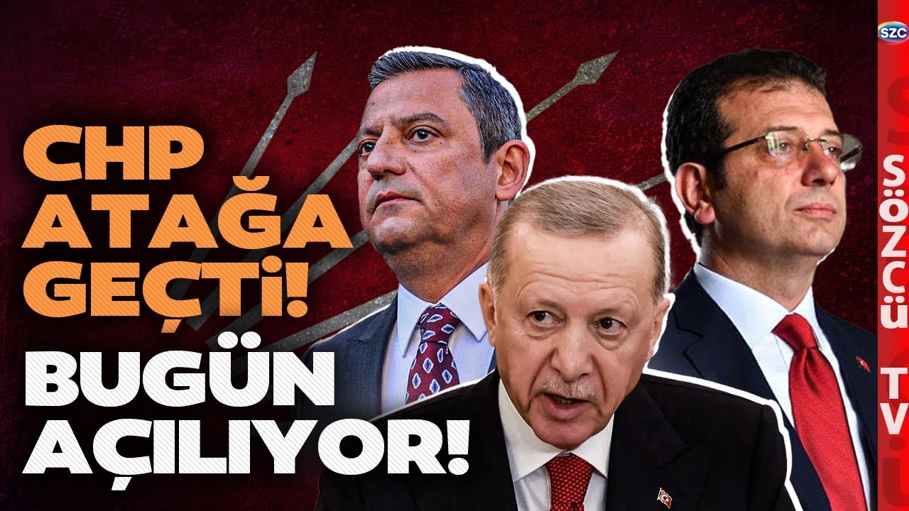 CHP'den Erdoğan'ın Uykularını Kaçıracak Hamle! Özgür Özel ve Ekrem İmamoğlu Düğmeye Bastı