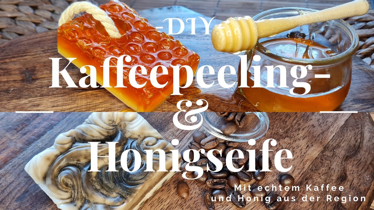 🧼DIY - Kaffee-Peeling-Seife & Honigseife🧼 - inkl. Gewinnspiel