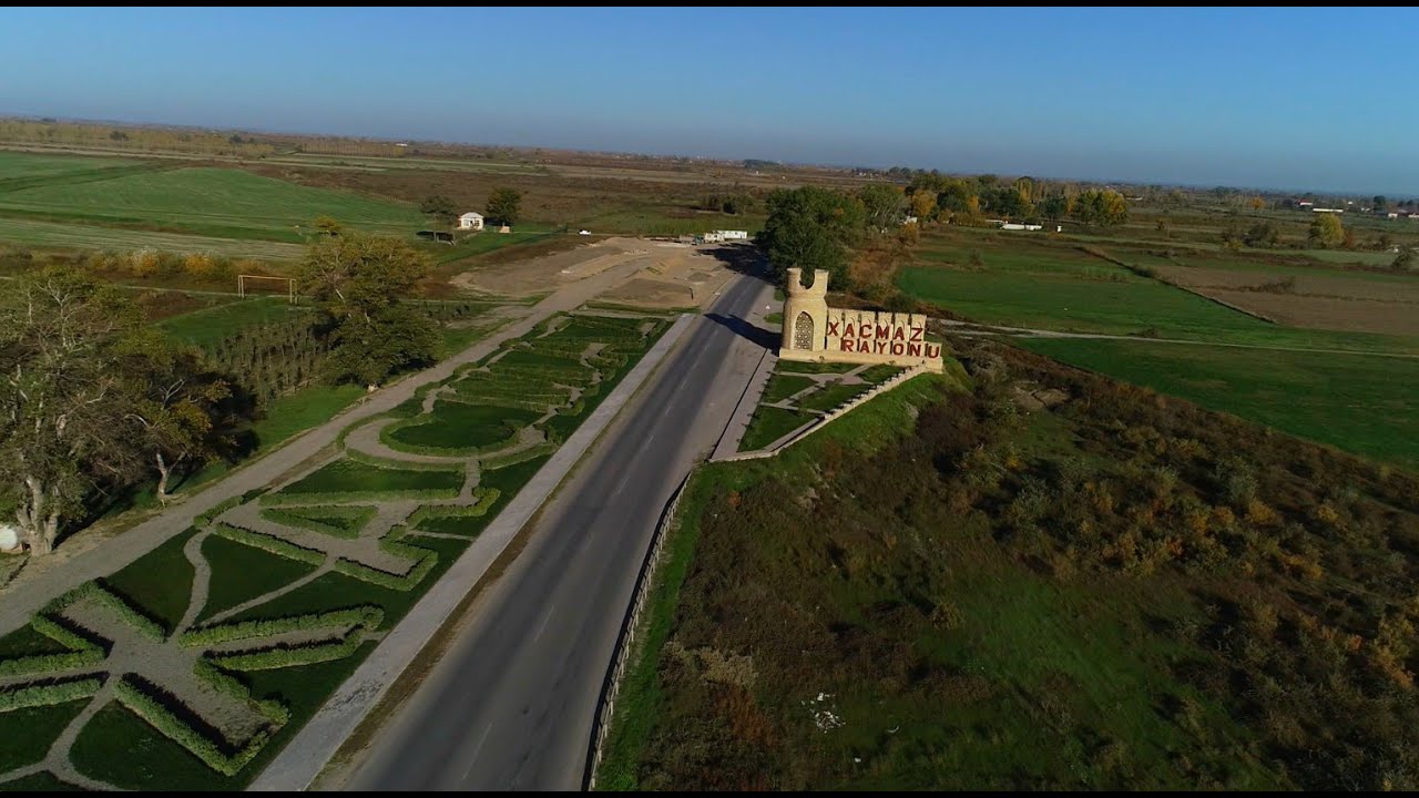 Xaçmaz şəhəri - DRON görüntüləri