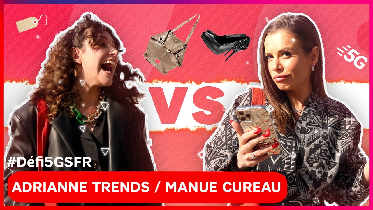 Défi Mode 5G à Marseille : Création de Looks Soirées avec SFR Ft Emmanuelle Cureau et  @AdrianneM