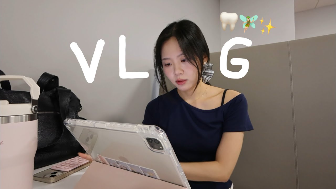 Midterm week as a D1 dental student *realistic* 🗒️🪥