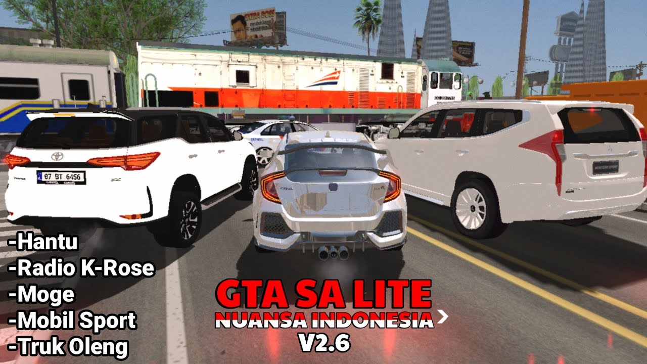 RILIS GTA SA LITE NUANSA INDONESIA V2.6 COCOK BUAT NGABUBURIT RAMADHAN 2022