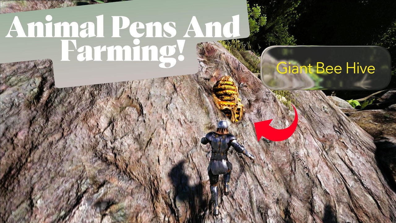 Starting My Farmstead | Animal Pens & Farming  | ARK Ep.13 - My ARK Survival Evolved Adventure