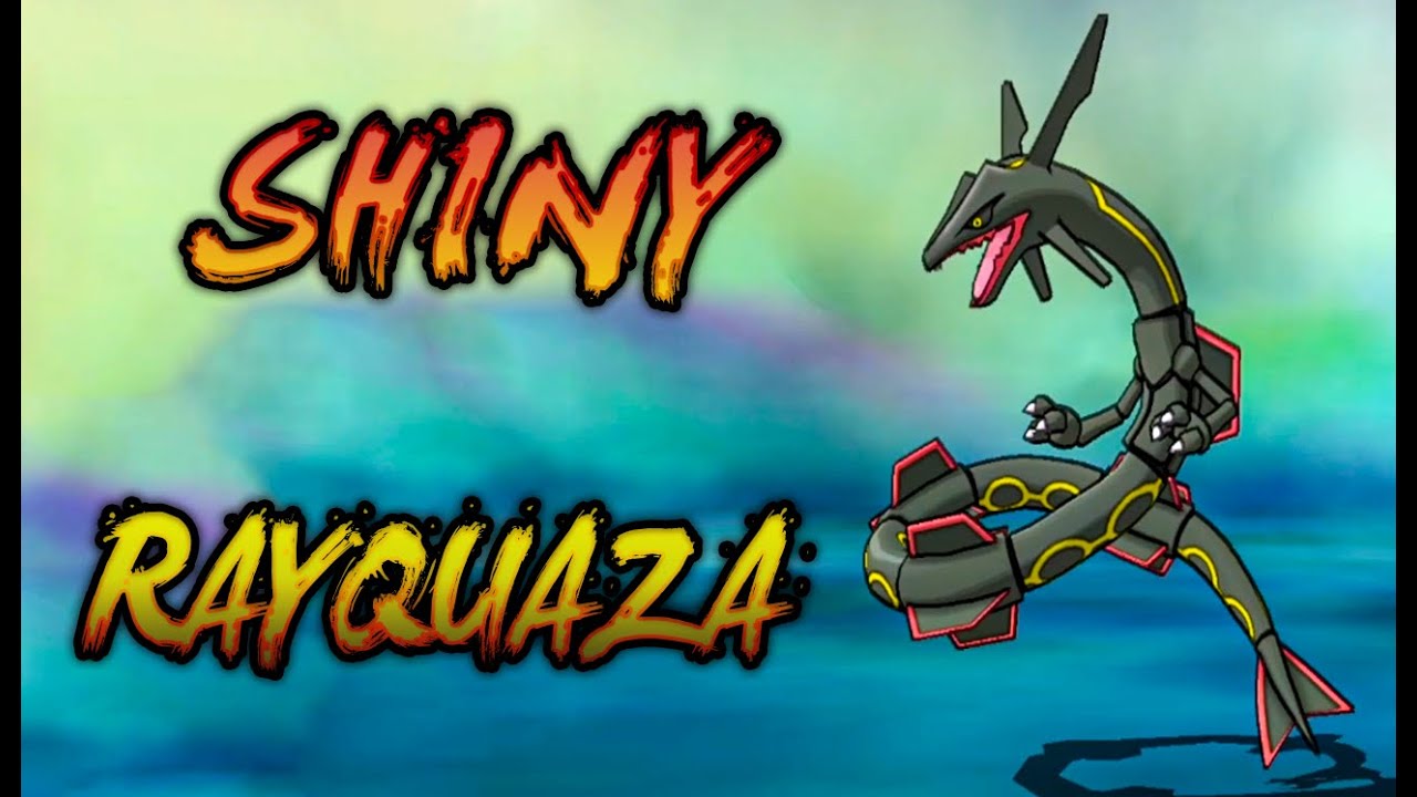Live Shiny Rayquaza (Pokemon Ultra Sun)