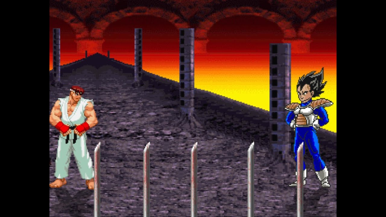 [MUGEN Request] Ryu Team Vs Goku Team (Requested By MrBurnaco)