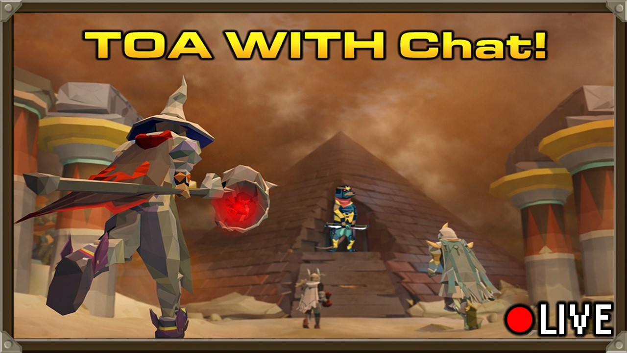 🔴OSRS | Toa Tuesday With Chat! | !discord !commands 🔴
