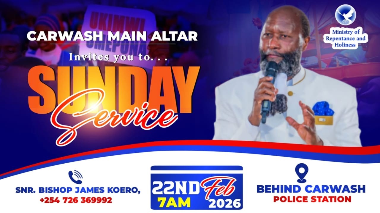 LIVE: POWERFUL SUNDAY SERVICE || CARWASH MAIN ALTAR