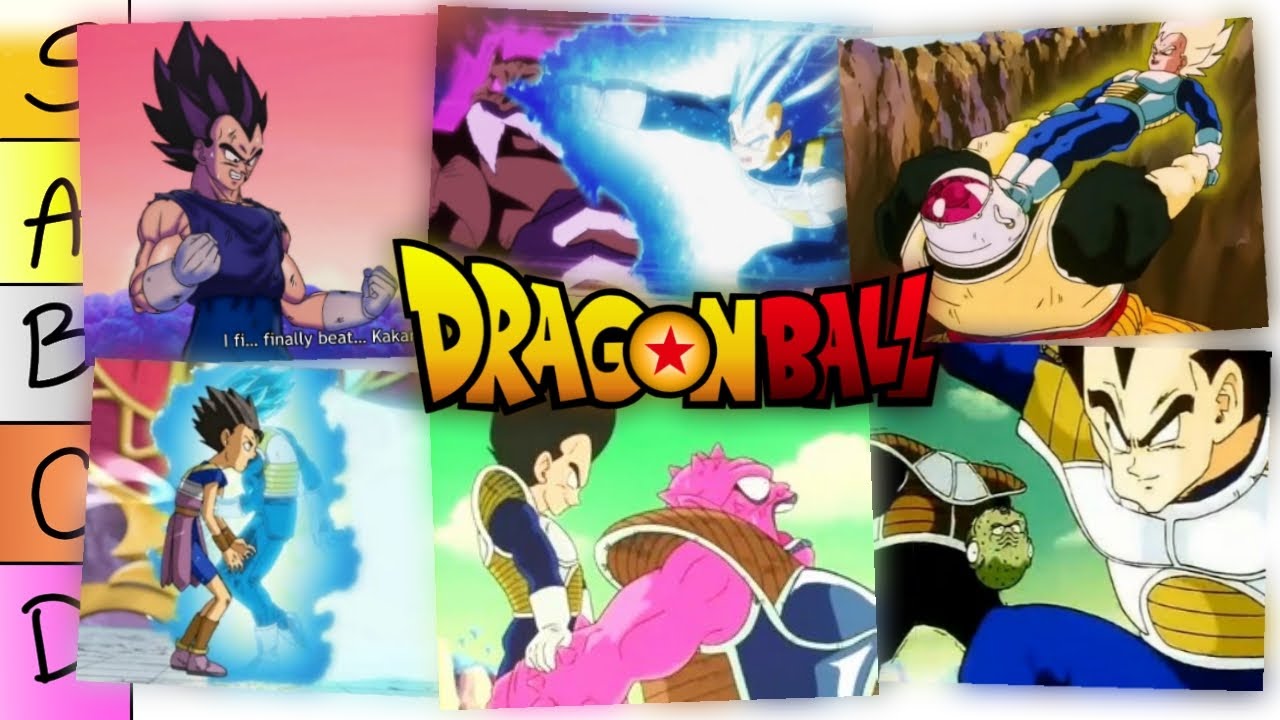 RANKING ZWYCIĘSTW VEGETY W DRAGON BALL