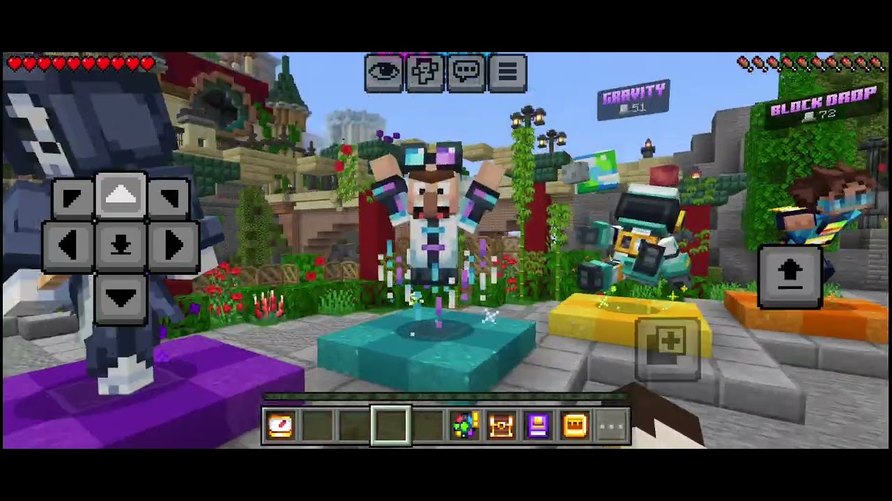 Deathrun and BlockParty with Hunter (Part 2) | { The Hive } |
