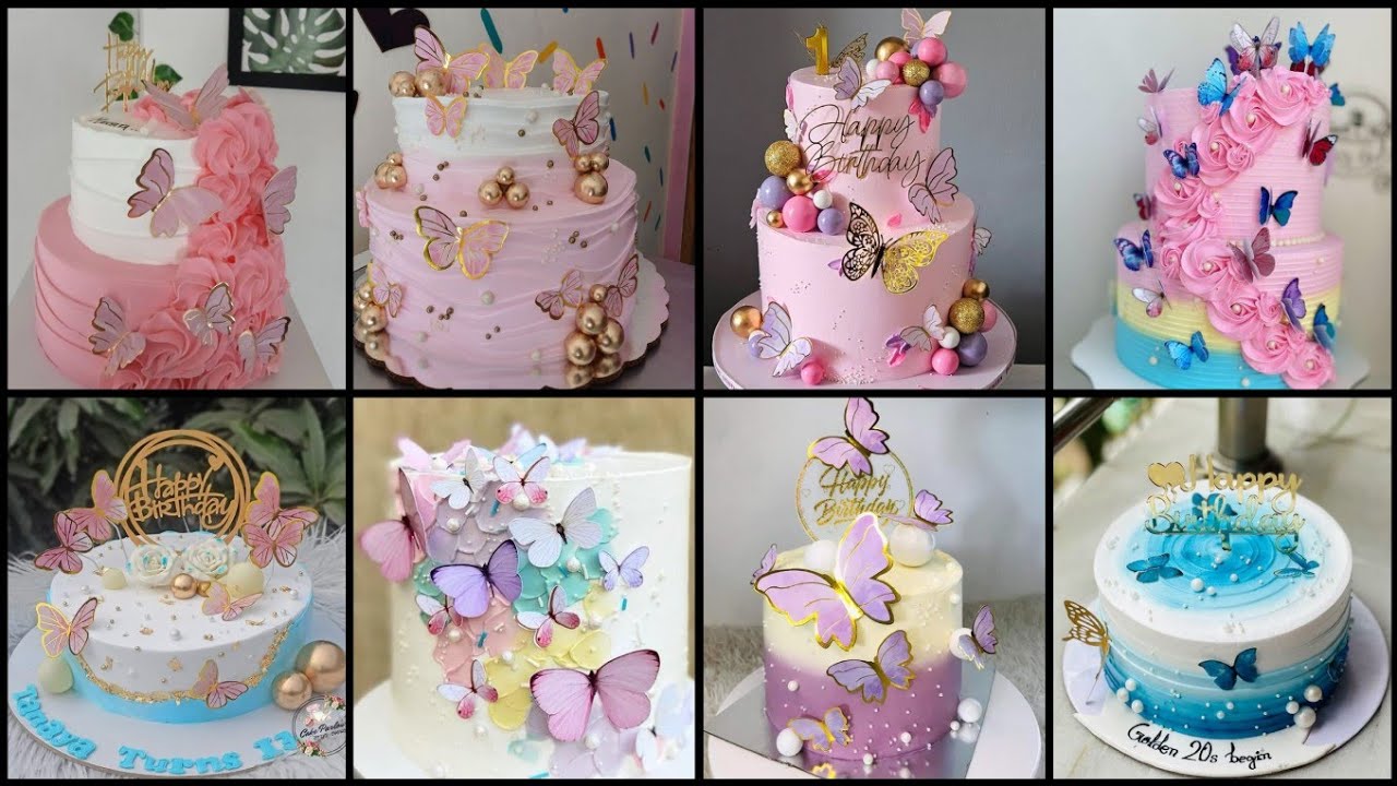 Amazing 50+ Butterfly Theme Cake Design | TOP Anniversary/Birthday Cake Ideas