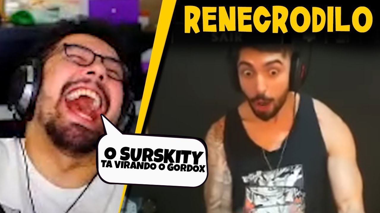 O SURSKITY FEZ O JUKES QUITAR KKKKKKKKKKK | YETZ REACT RENECRODILO