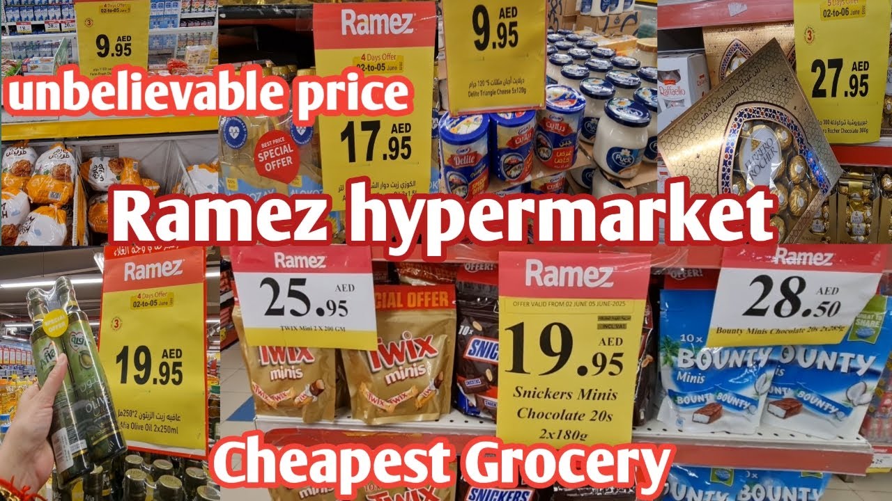 DISCOUNT MARKET  SHARJAH | RAMEZ HAPERMARKET SHARJAH | AFFORDABLE ITEMS | SALE SHOPPING SHRJAH