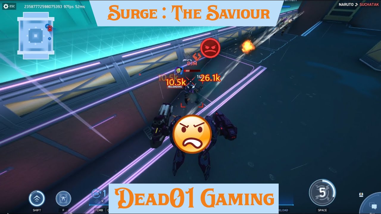 Intense 2 vs 2 Deathmatch | Surge : The Saviour | Mech Arena Gameplay