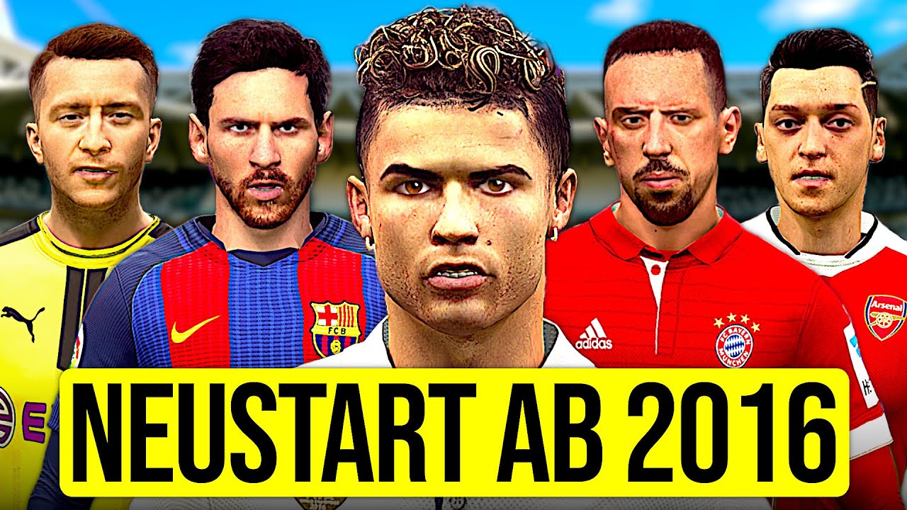 Ich simuliere den Fußball ab 2016 KOMPLETT NEU!! 🌍🆕🚀