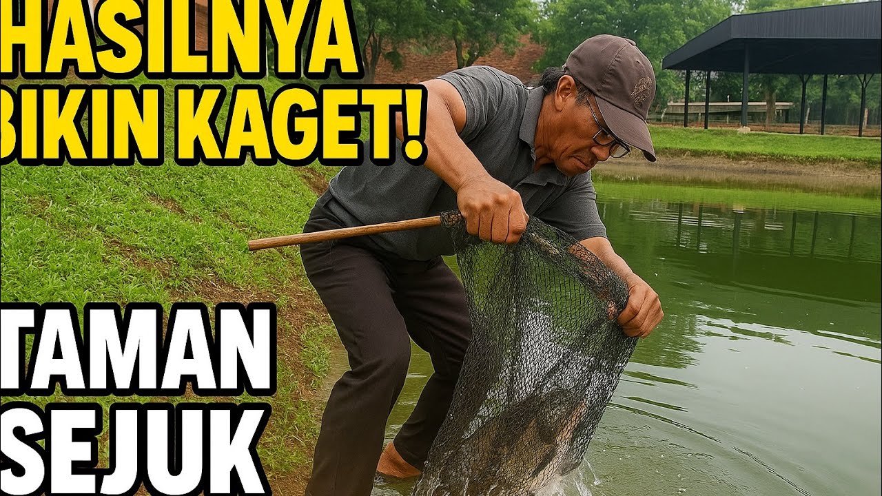 🎣 Mancing Seru di Taman Sejuk Cilangkap Jakarta Timur | Hasilnya Bikin Ngiler! 😍