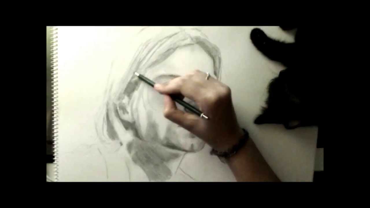 Speed Drawing - Kurt Cobain