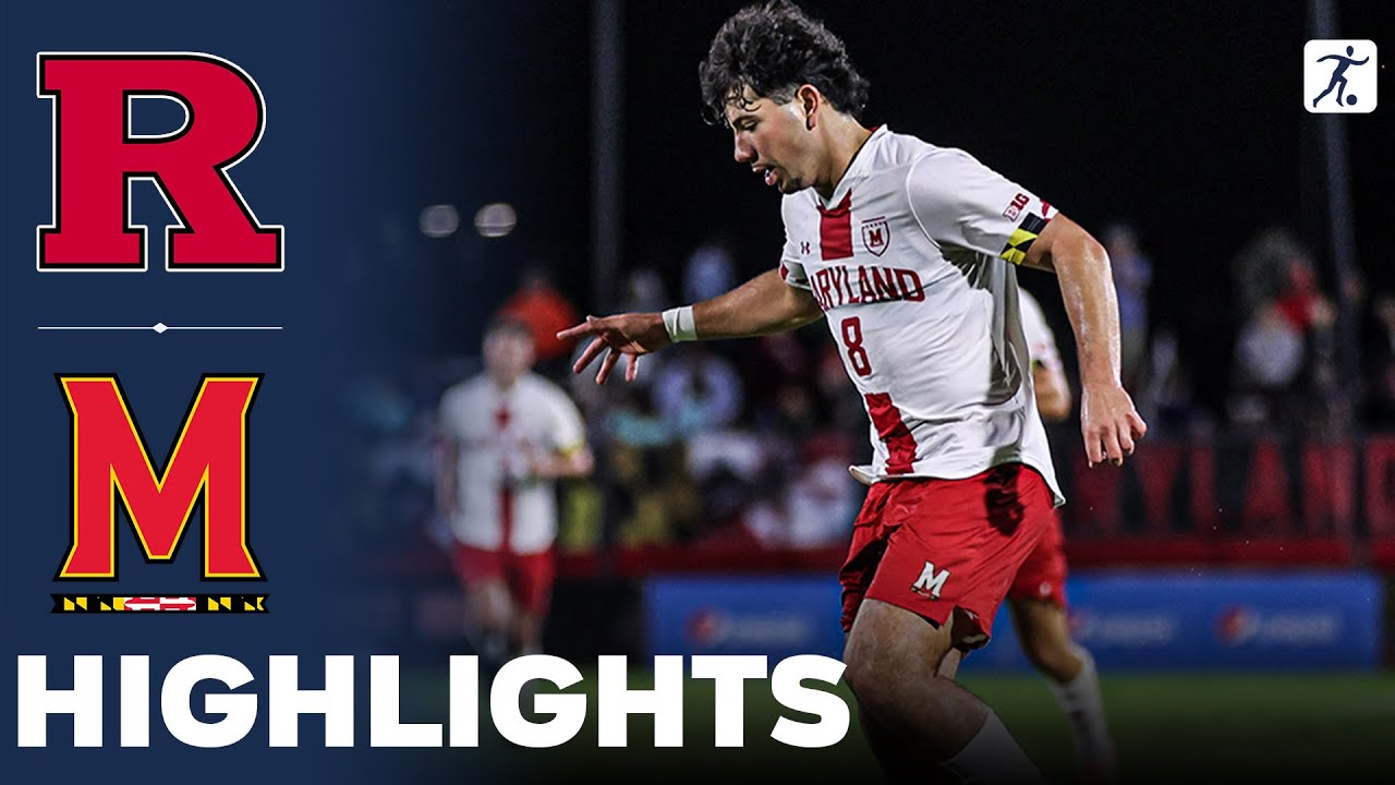 Rutgers vs Maryland | NCAA College Soccer | Highlights - October 29, 2024