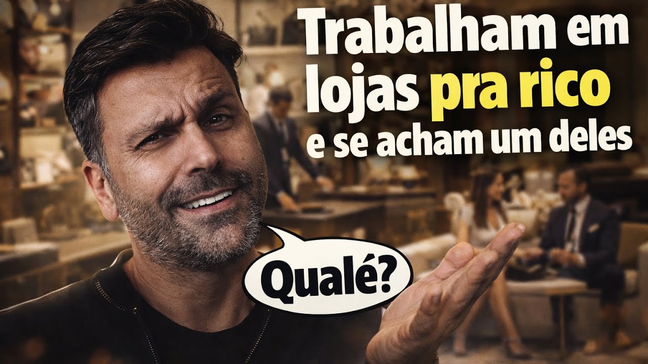 TRABALHAM PRA RICO E ACHAM QUE SÃO UM DELES