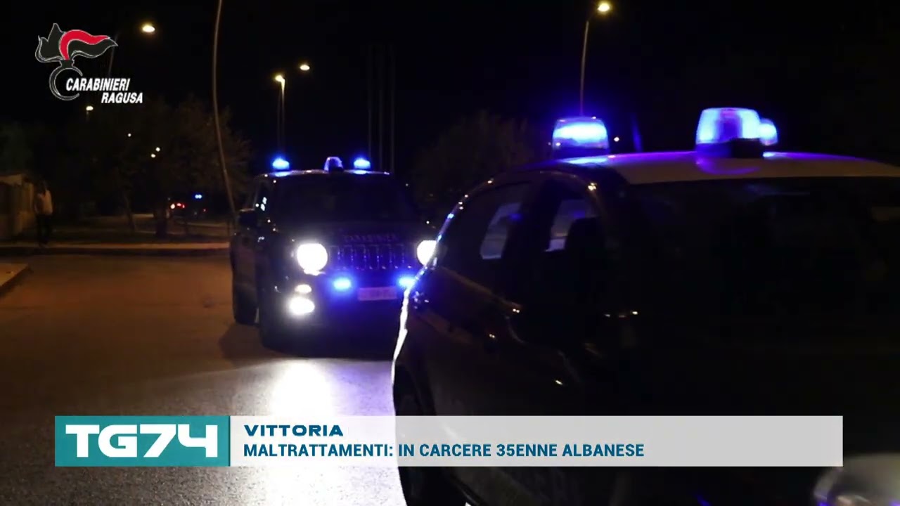 VITTORIA - MALTRATTAMENTI, IN CARCERE 35ENNE ALBANESE