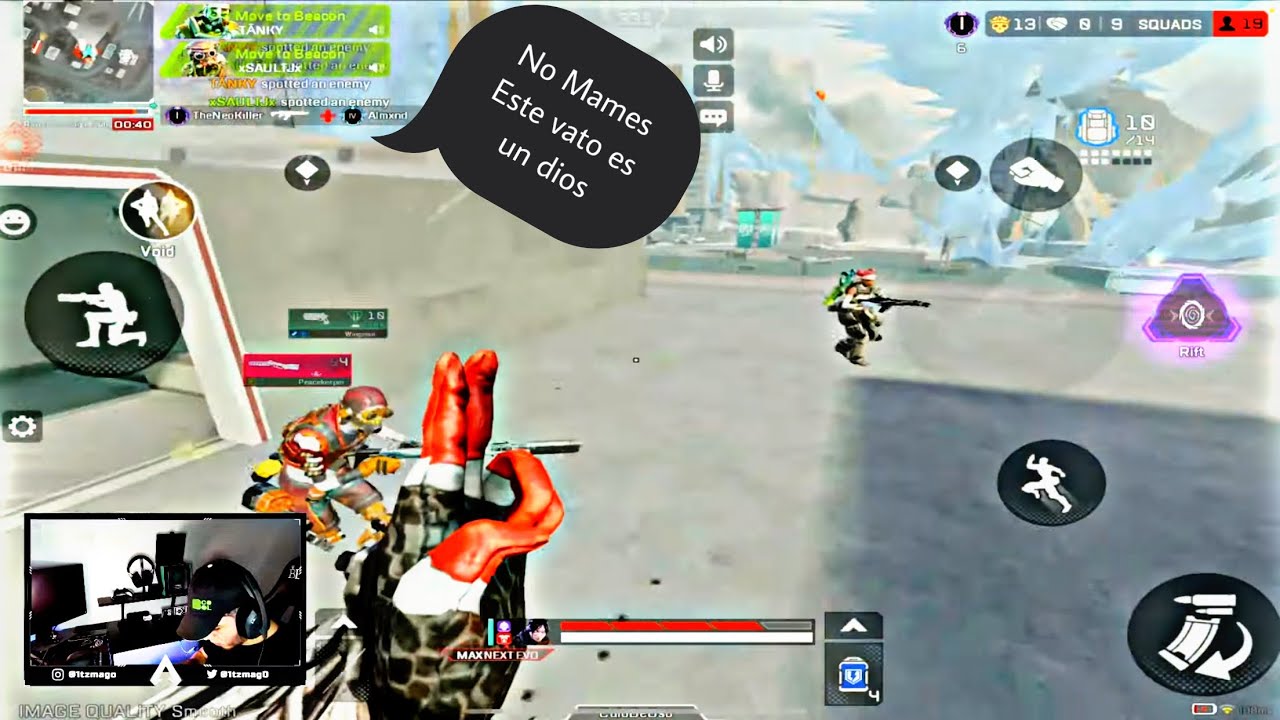 Вот как они реагируют, когда видят, как я играю в Apex Legends Mobile #2 (21 убийство, ранг мастера)