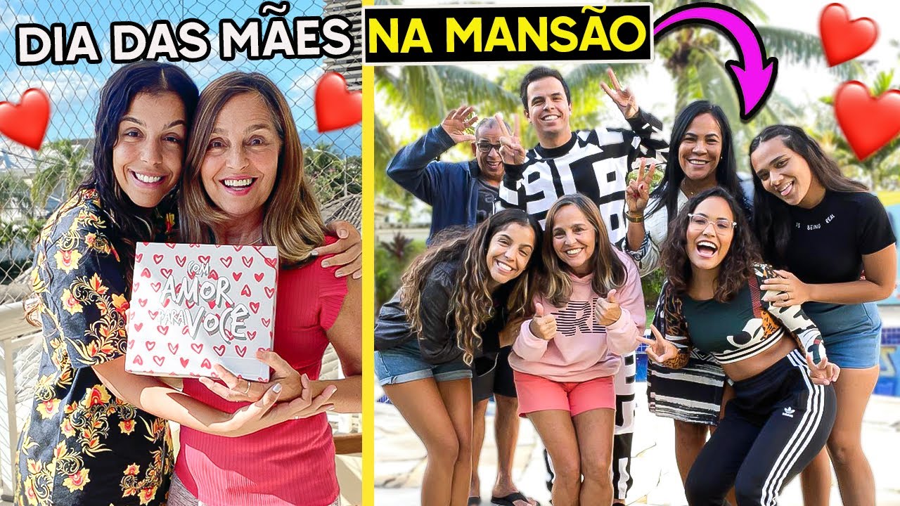 FIZEMOS UM SUPER ALMOÇO DE DIA DAS MÃES NA MANSÃO! *ELAS SE SURPREENDERAM* REALITY FAMÍLIA SÁ BALTAR