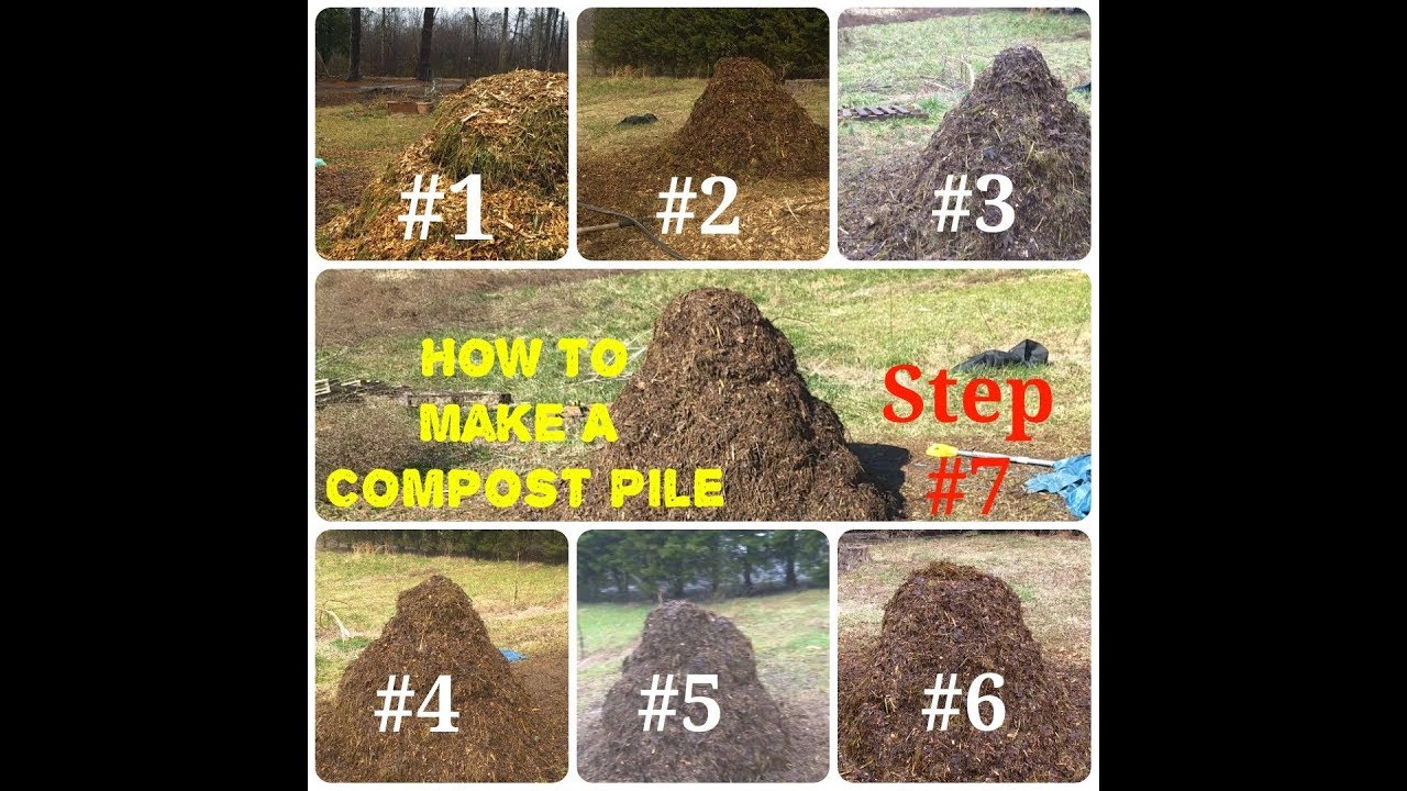 Step #7 How To Build A Compost Pile (18 Day Hot Composting Method)