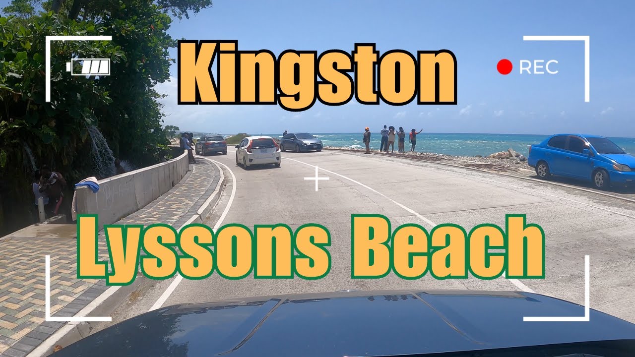 See the new road from Kingston to Lyssons Beach, St. Thomas