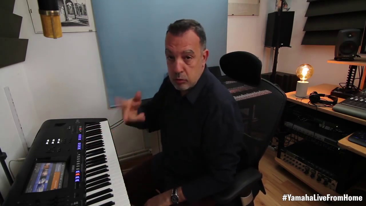 Jorge Varela #YamahaLiveFromHome Genos Masterclass