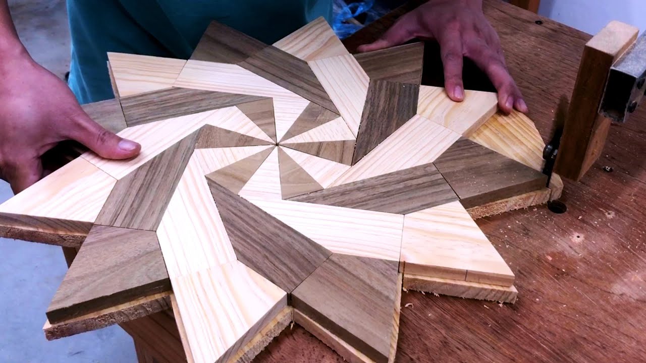 Amazing Woodworking Ideas - DIY Unique Wall Clock