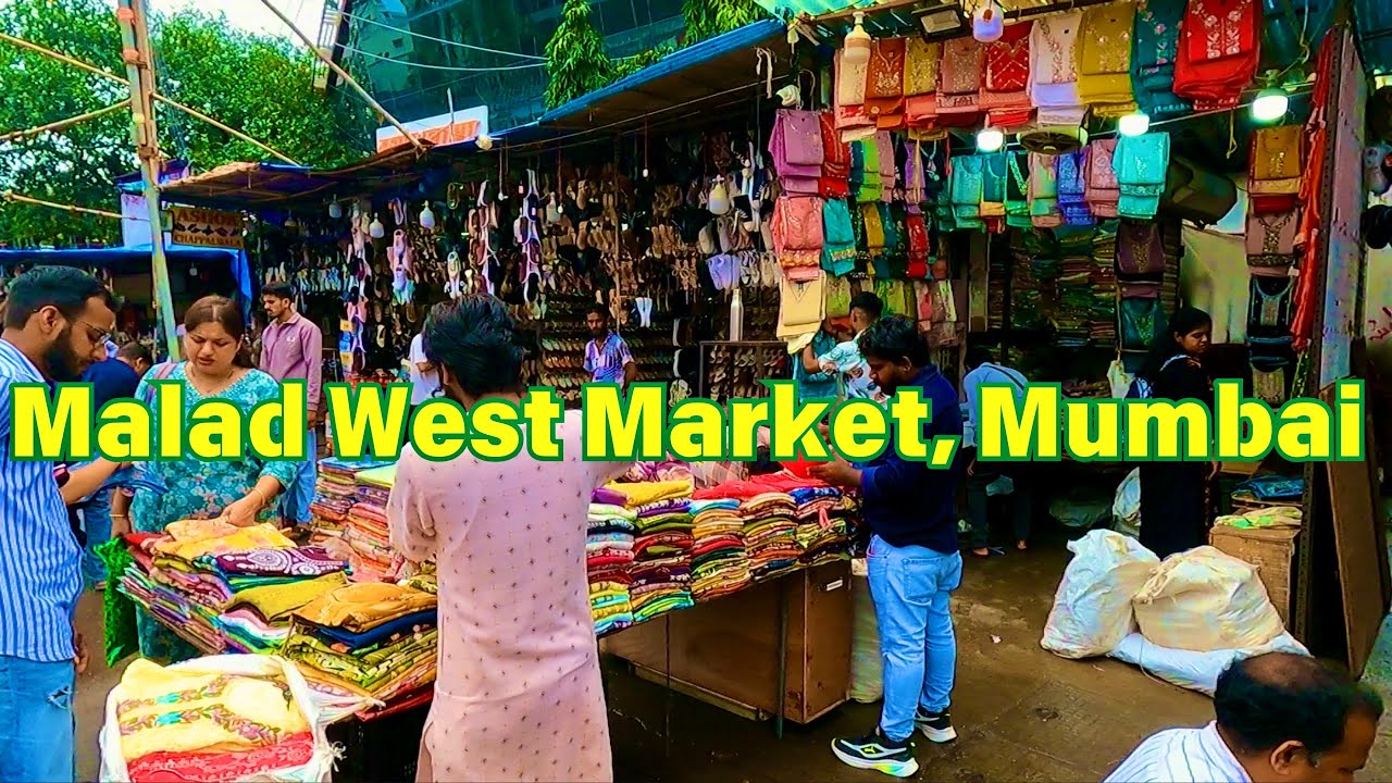 Mumbai #viralvideo | Walking In Street Of Malad West Market | Mumbai | India.