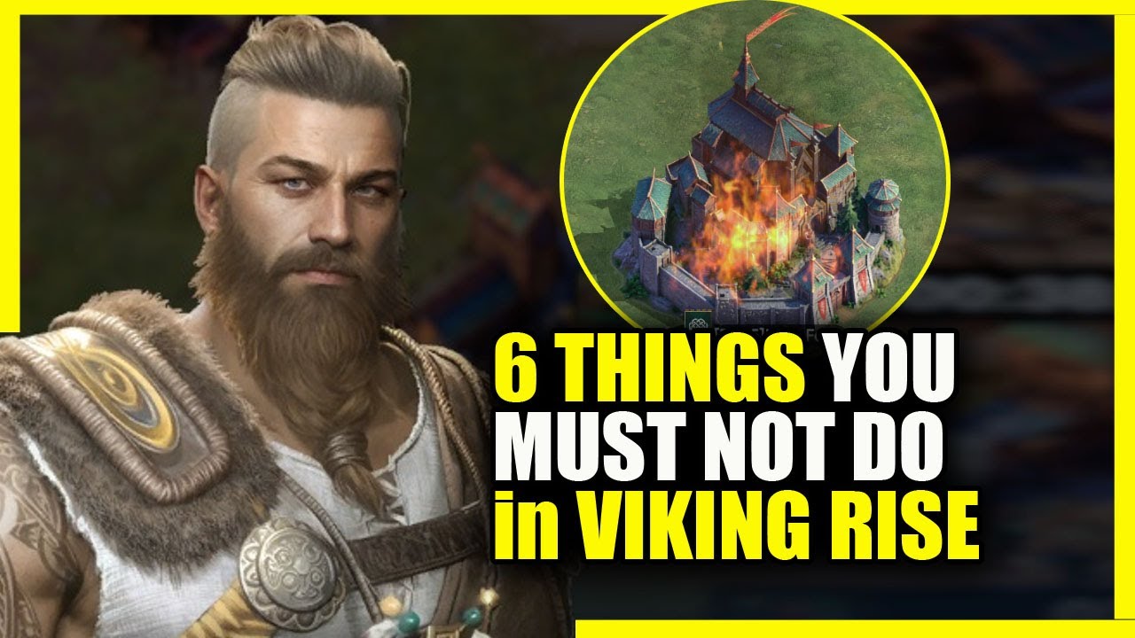 6 вещей, которые НЕЛЬЗЯ делать в Viking Rise || Советы и подсказки по Viking Rise