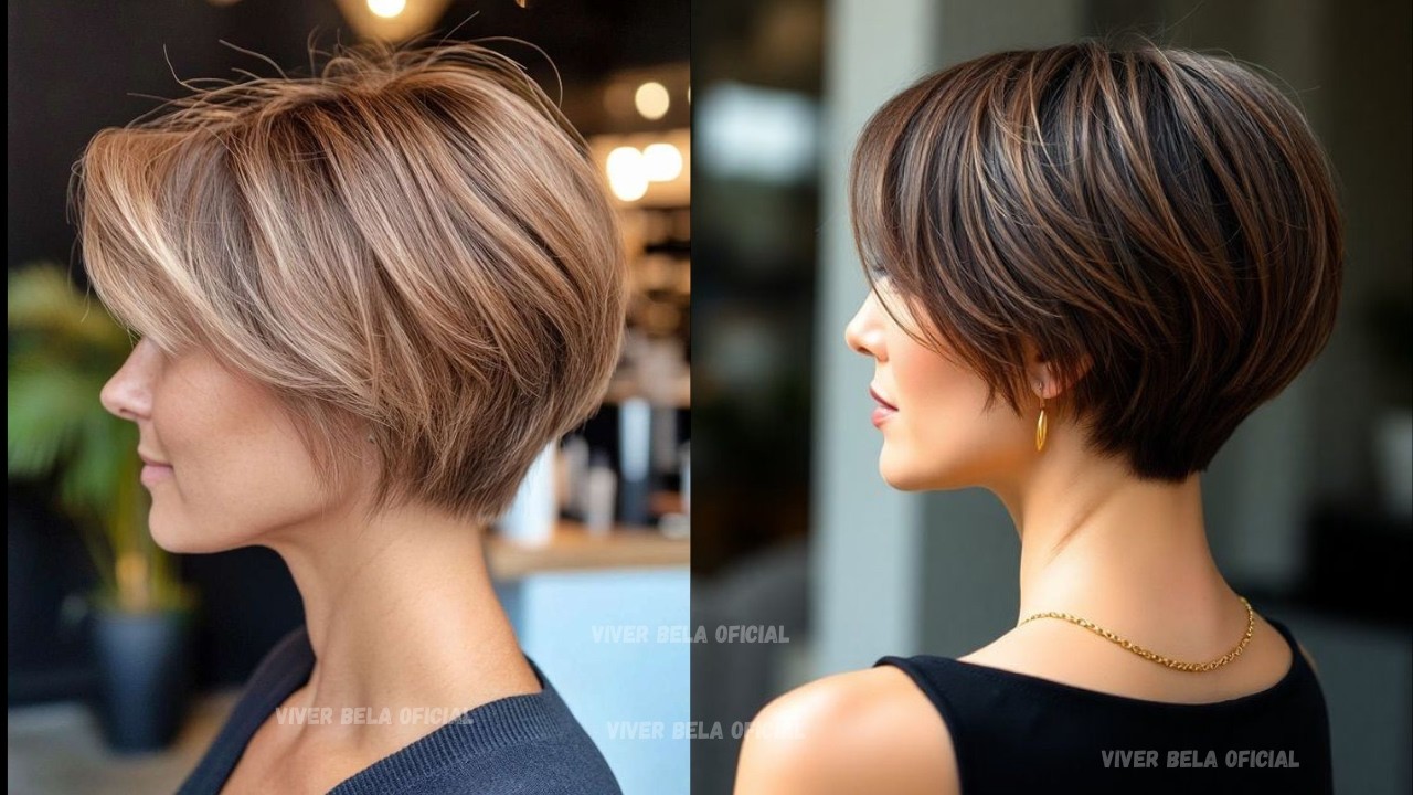 MELHORES 10 Cortes de cabelo curto Femininos 2025 tend&ecirc;ncia