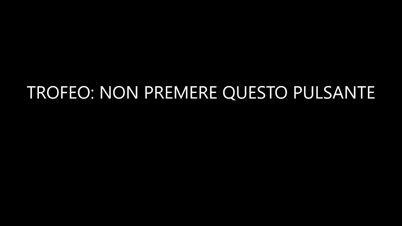 Call of duty modern warfare 2 Remastered - Trofeo: NON premere questo pulsante