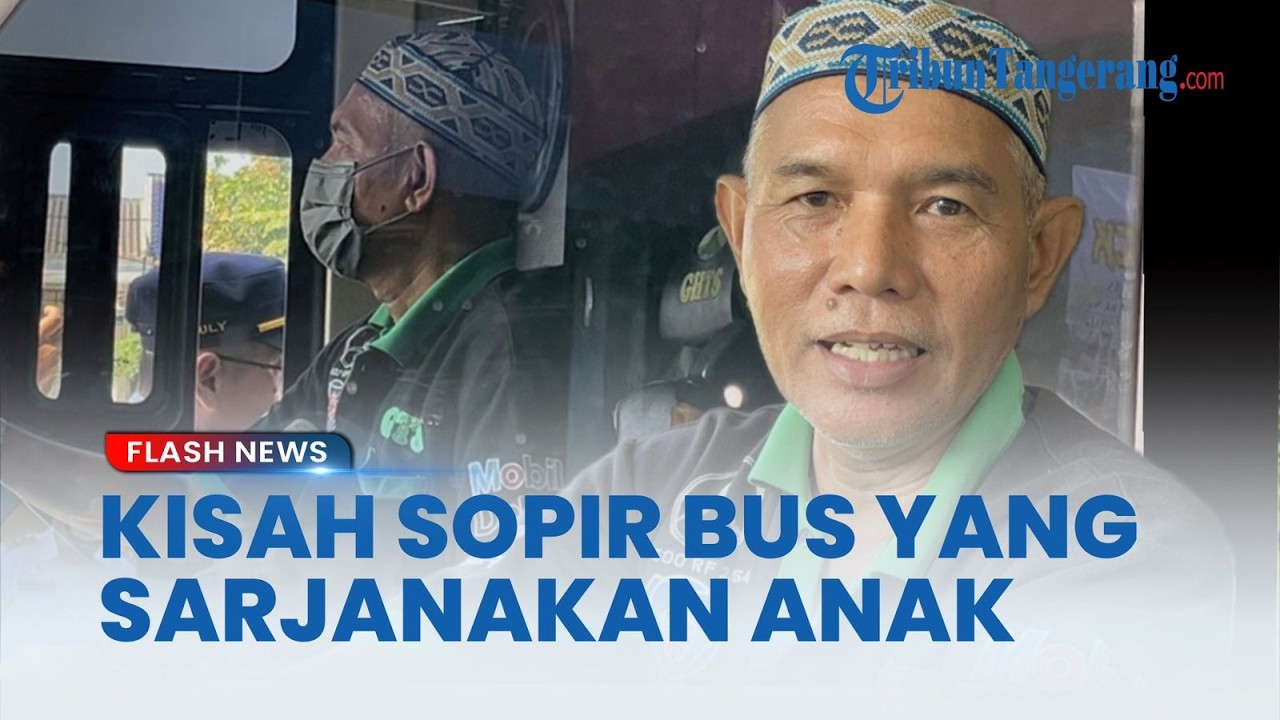 25 Tahun Mengantar Penumpang Pulang Kampung, Sugiono Berhasil Sekolahkan Dua Anaknya