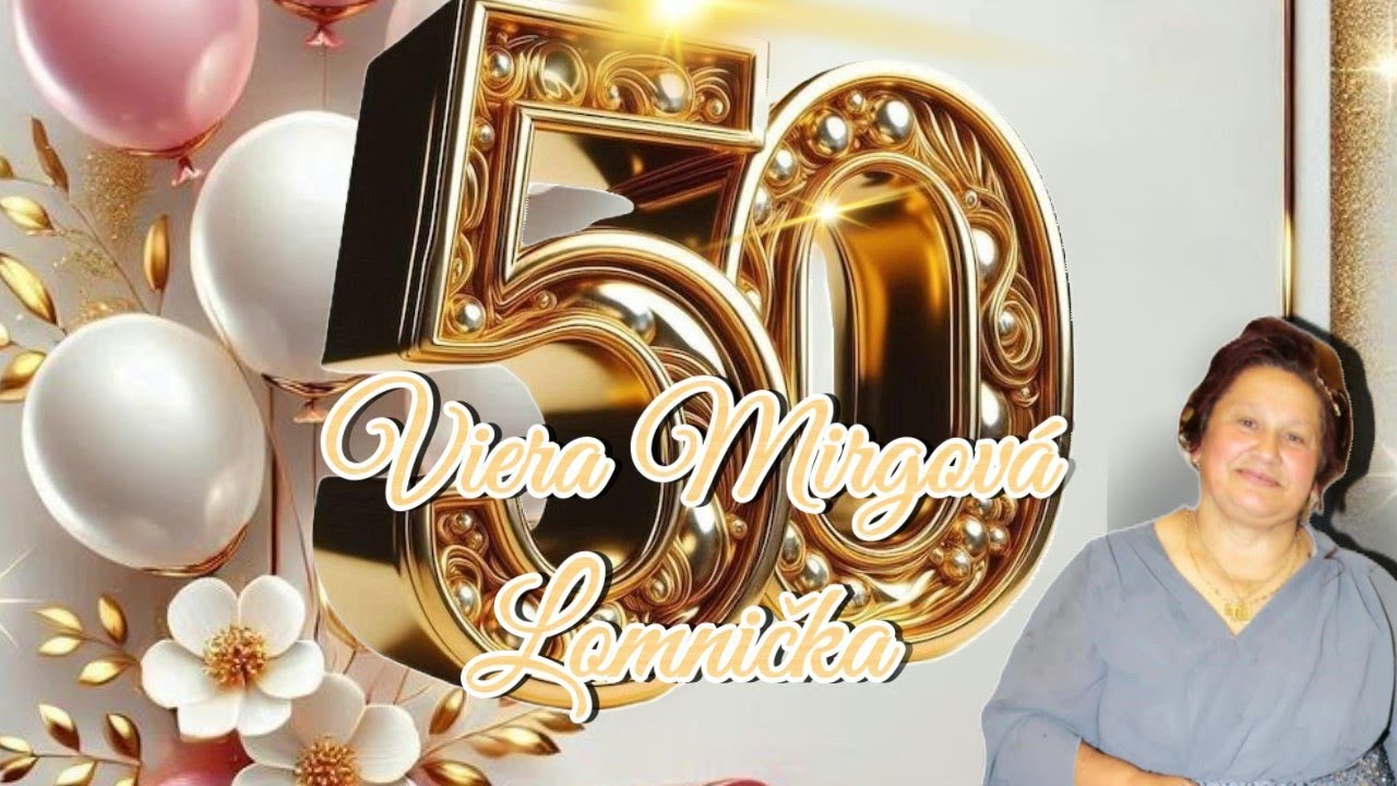 50ka Viera Mirgová Lomnička