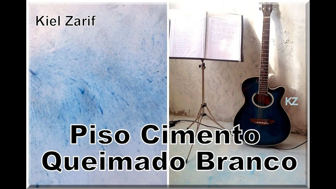 Piso de cimento queimado Branco - Parte 1 - Kiel Zarif