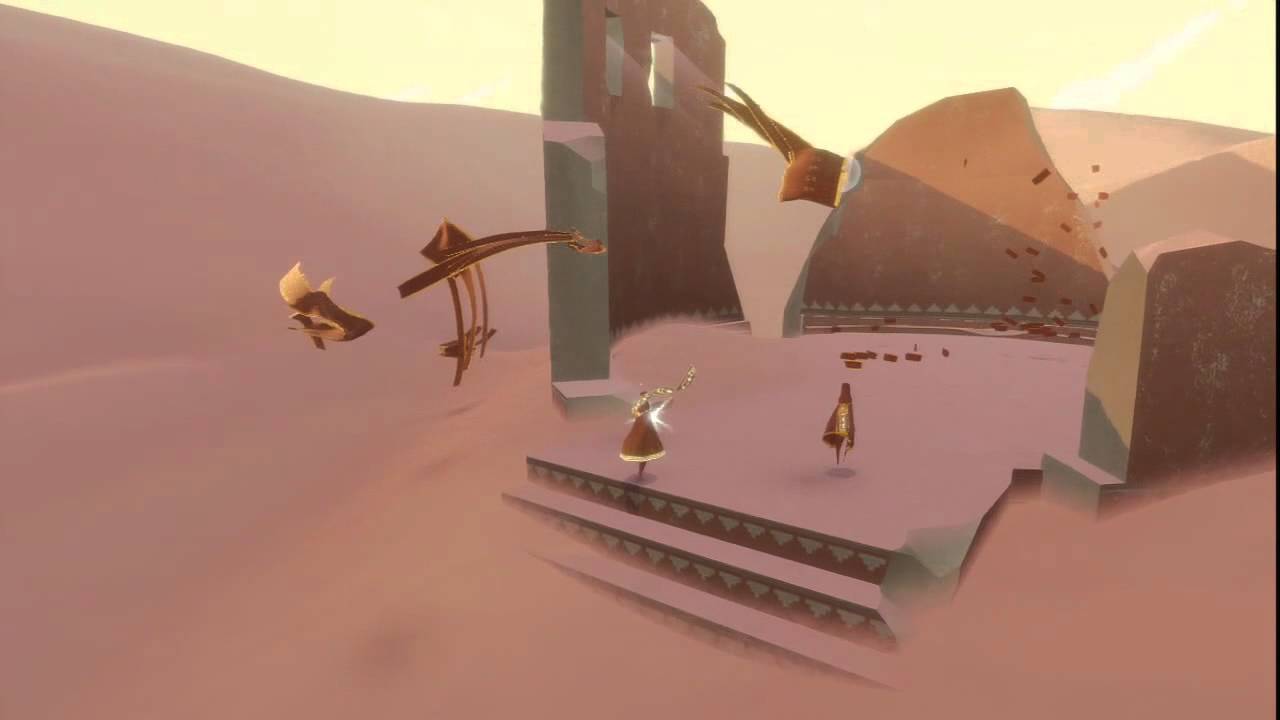 JOURNEY Playthrough Part 3: More desert!!