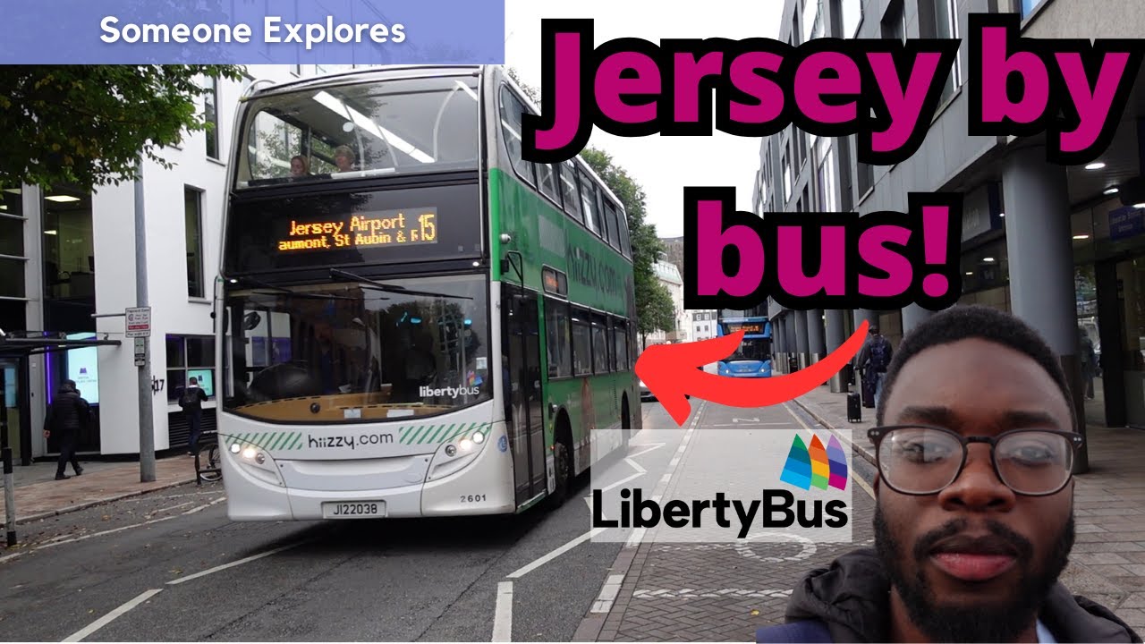 Путешествие по острову Джерси на автобусе | LibertyBus