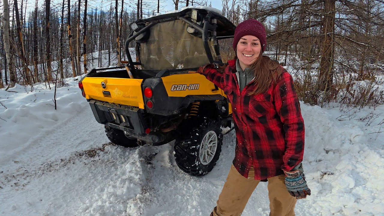Снег не прекращается! Возможно, это лучший способ справиться со снегом на нашем удаленном участке...