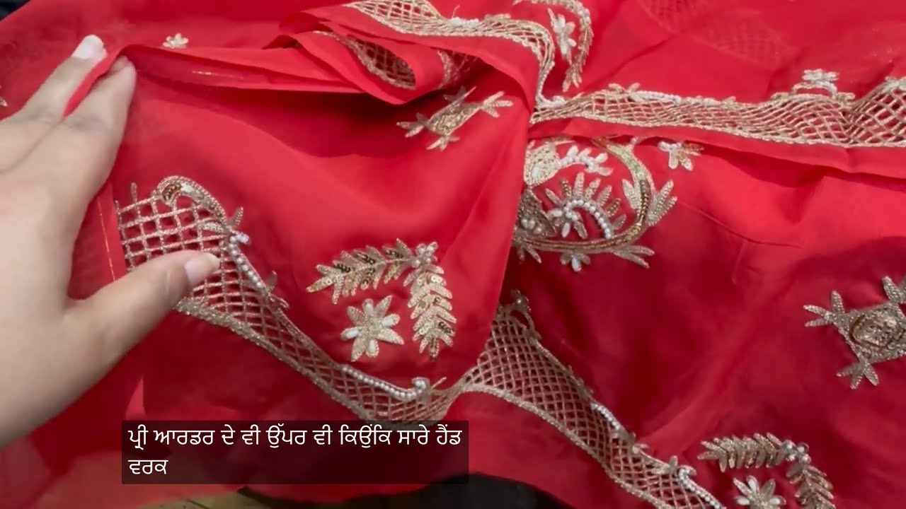 ਆਰੀ ਵਰਕ ਦੇ ਸ਼ਪੈਸਲ ਸੂਟ  ਬਹੁਤ ਹੀ ਸਸਤੇ ਰੇਟਾਂ ਤੇ  #boutiquestyle #stitching #fashion #longvideo 