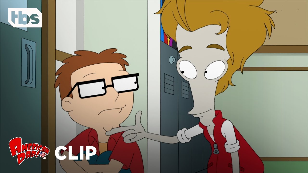 American Dad: Roger and Klaus Bet On Steve Becoming Cool (Clip) | TBS