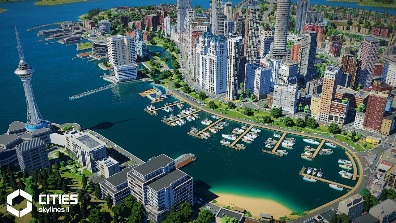 Это, возможно, лучший город, который я когда-либо строил в Cities Skylines 2.
