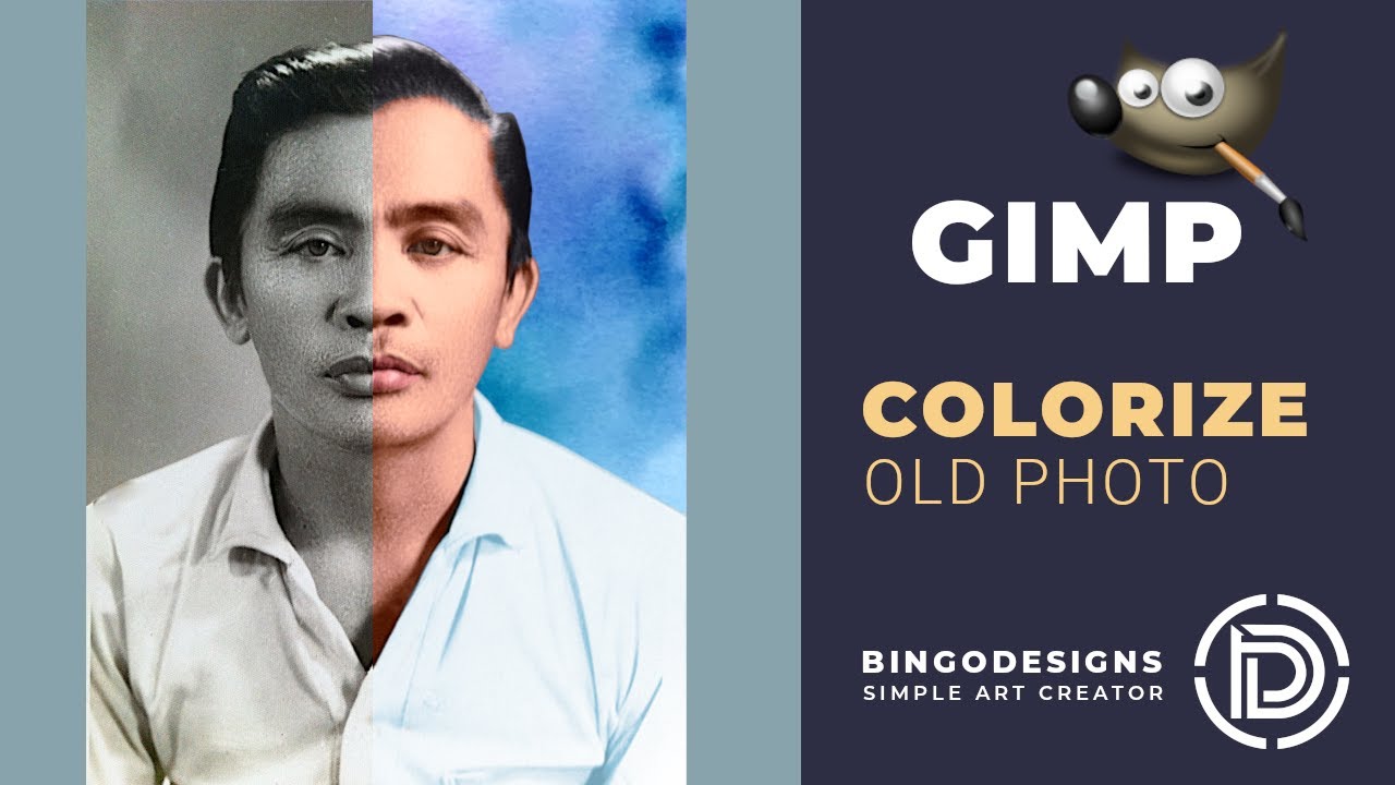 Transform Vintage Photos with GIMP's Colorized Tools