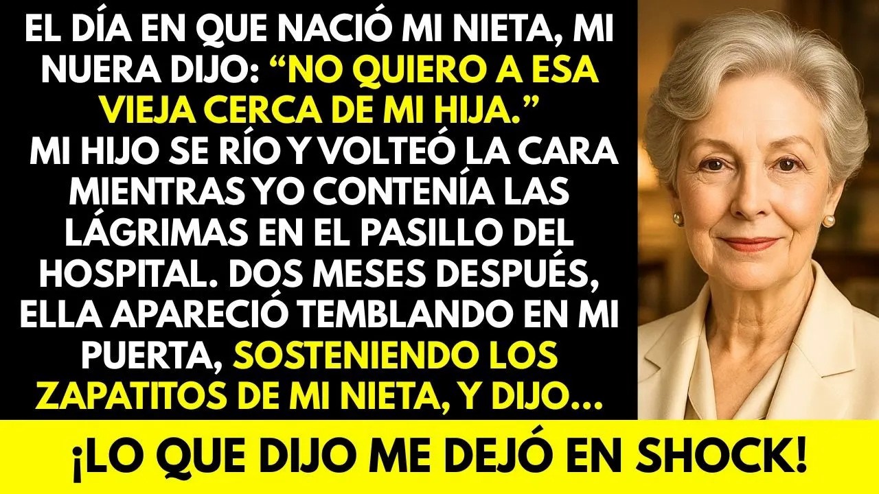 Mi Nuera me prohibió ver a Mi Nieta; dos meses después llegó a mi puerta temblando con sus zapatitos