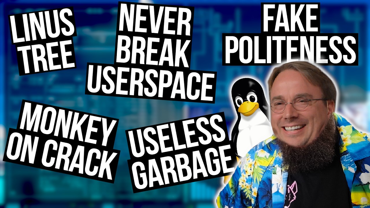 Linus Torvalds Won't Stop Fighting People In Linux