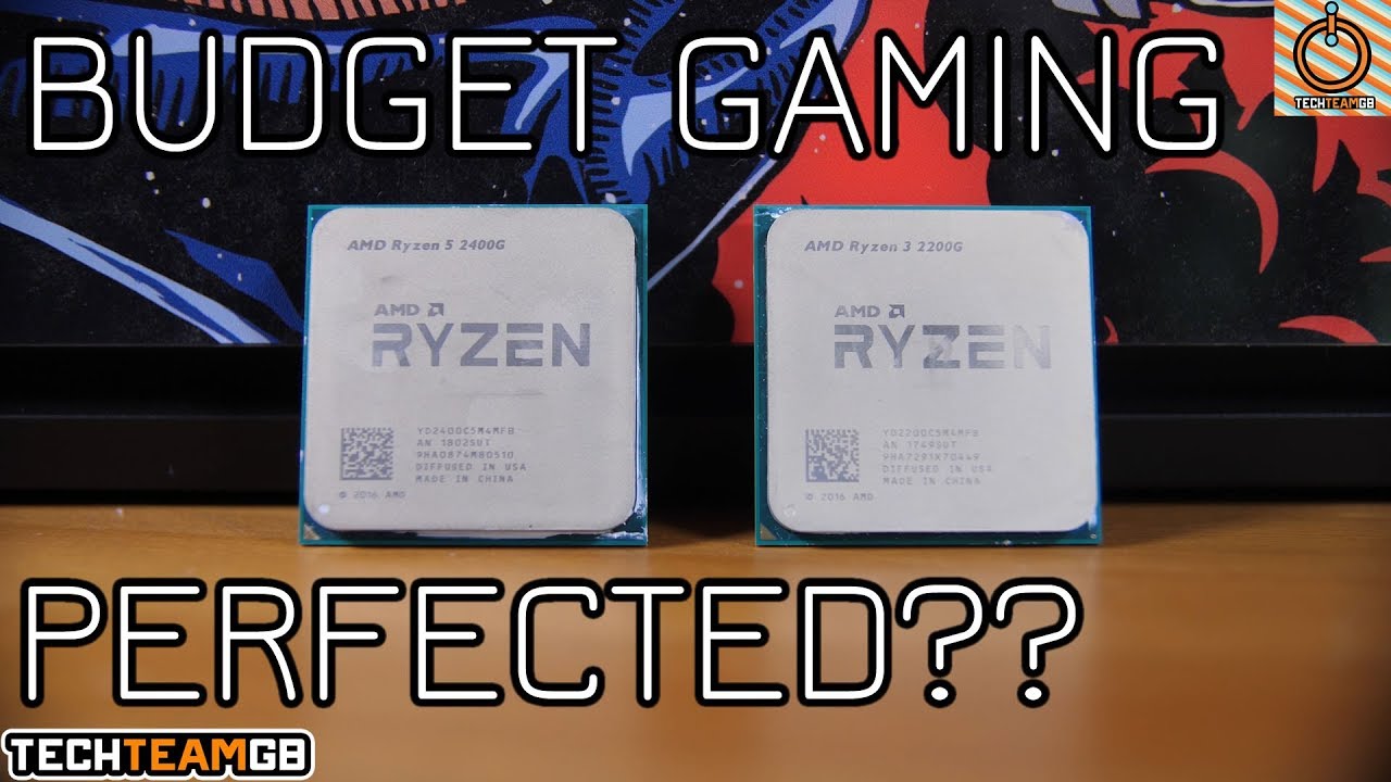 AMD Ryzen 2400G & 2200G Review
